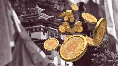 Королевство Бутан перевело 490 BTC на сумму $ 32,7 млн на новые кошельки