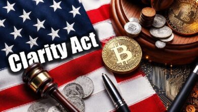 Надежды на принятие Закона о ясности (Clarity Act), закона о криптовалютах, благоприятствующего бычьему рынку, тают: его даже не включили в повестку дня!